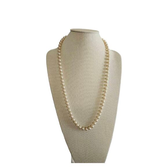 Vintage Marvella Faux Pearl Necklace 1960s - Picture 10 of 10